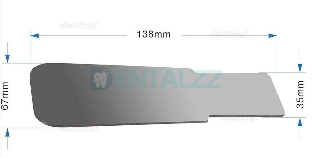 HILAYA Lusterko Stomatologiczne Przeciwmgielne do Fotografii z 4 Lustrami